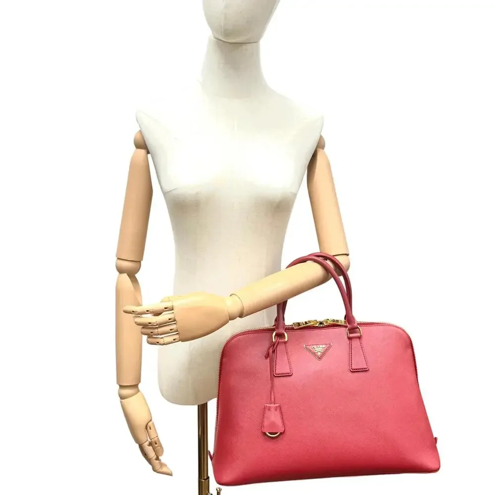 Large Saffiano Lux Promenade Tote Bag - Picture 11 of 11